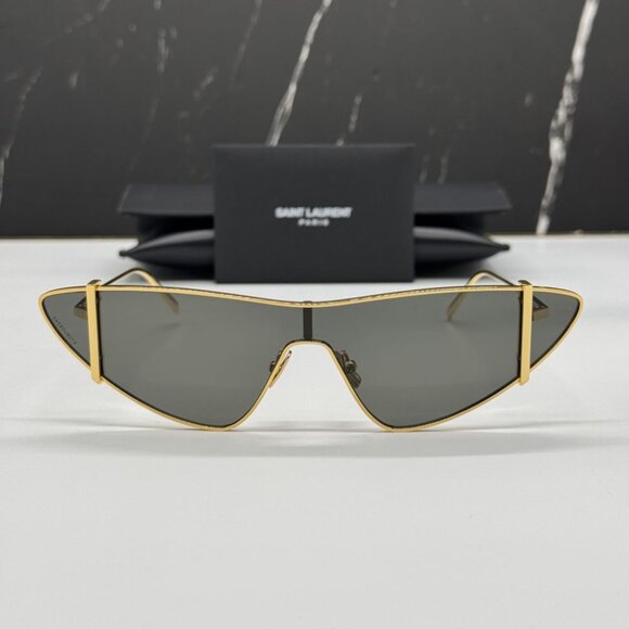 NEW SAINT LAURENT SL536 003 WOMEN CAT EYE SUNGLASSES SAINT LAURENT SL 536